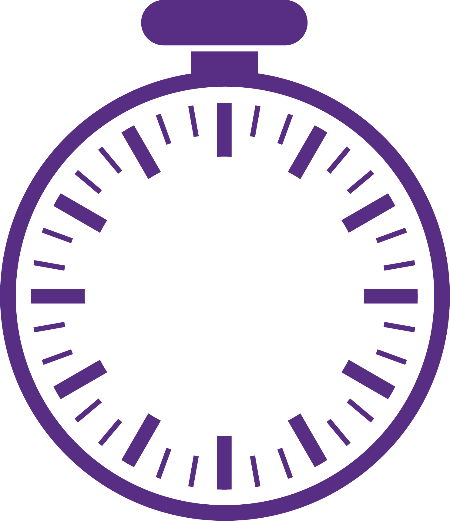 Icon of a stopwatch